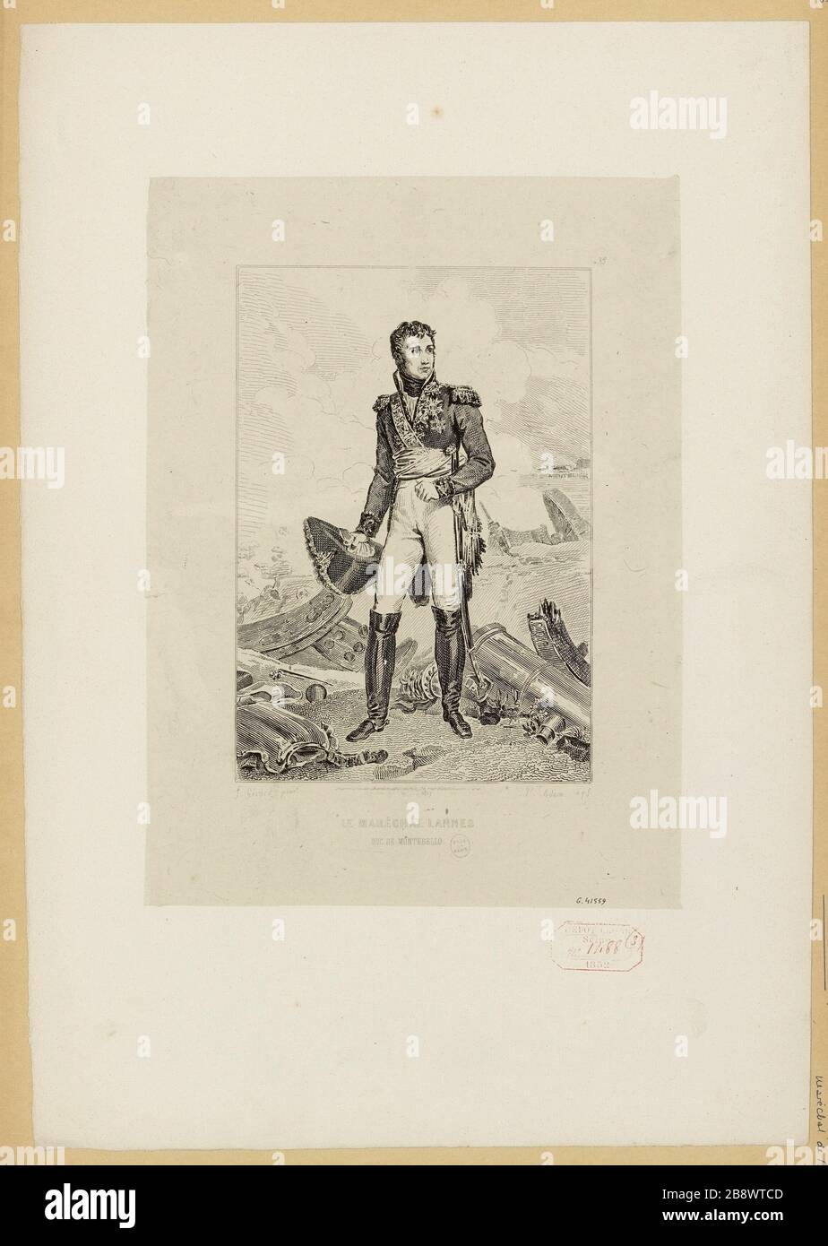 38 / Marschall Lannes / Duc de Montebello Stockfoto