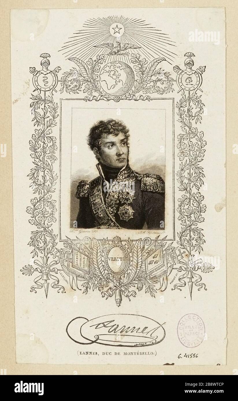 Lannes, Herzog von Montebello Stockfoto