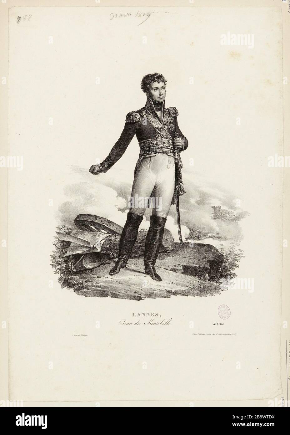 Lannes/Duc de Montebello Stockfoto