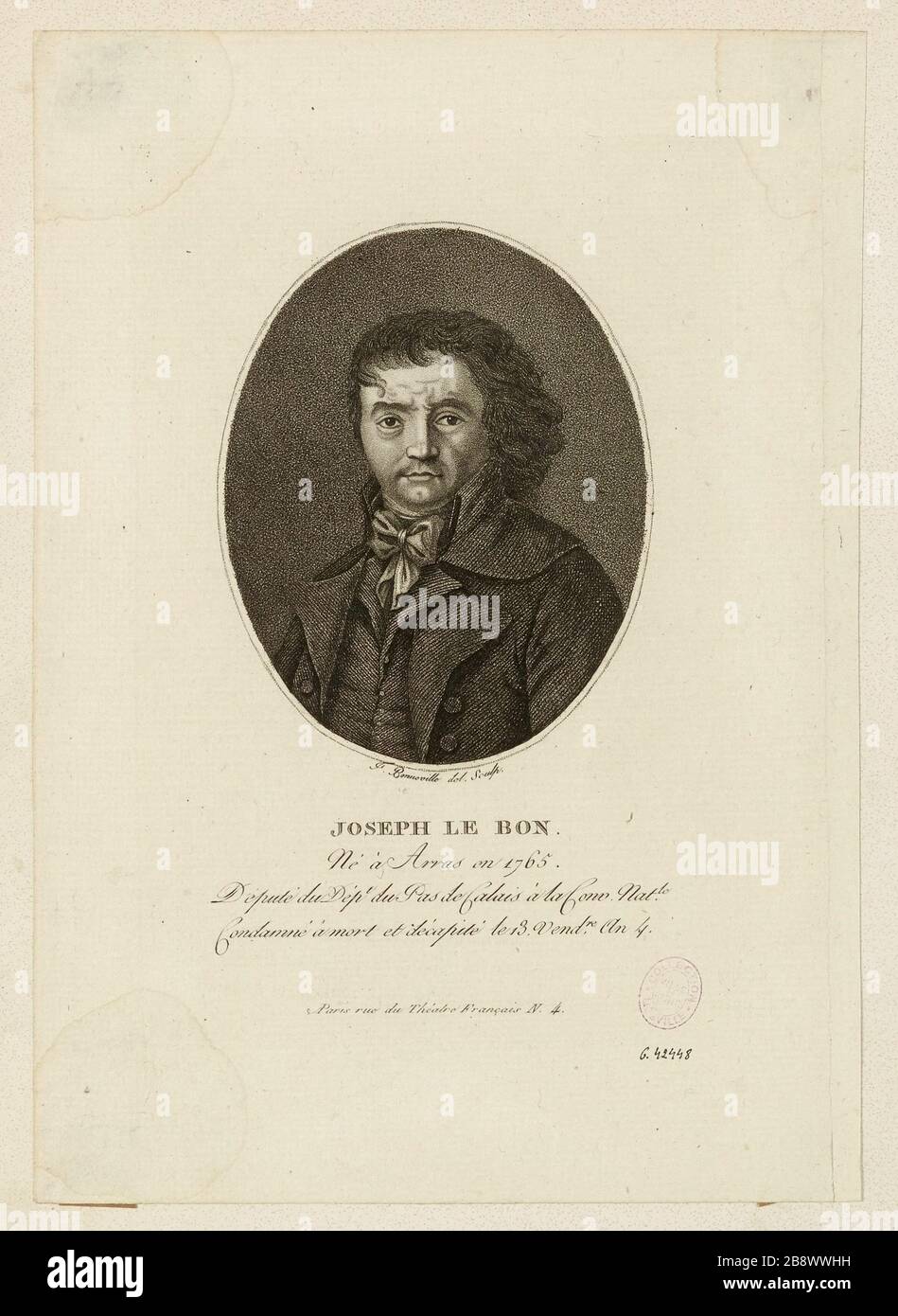 Joseph Le Bon. Stockfoto