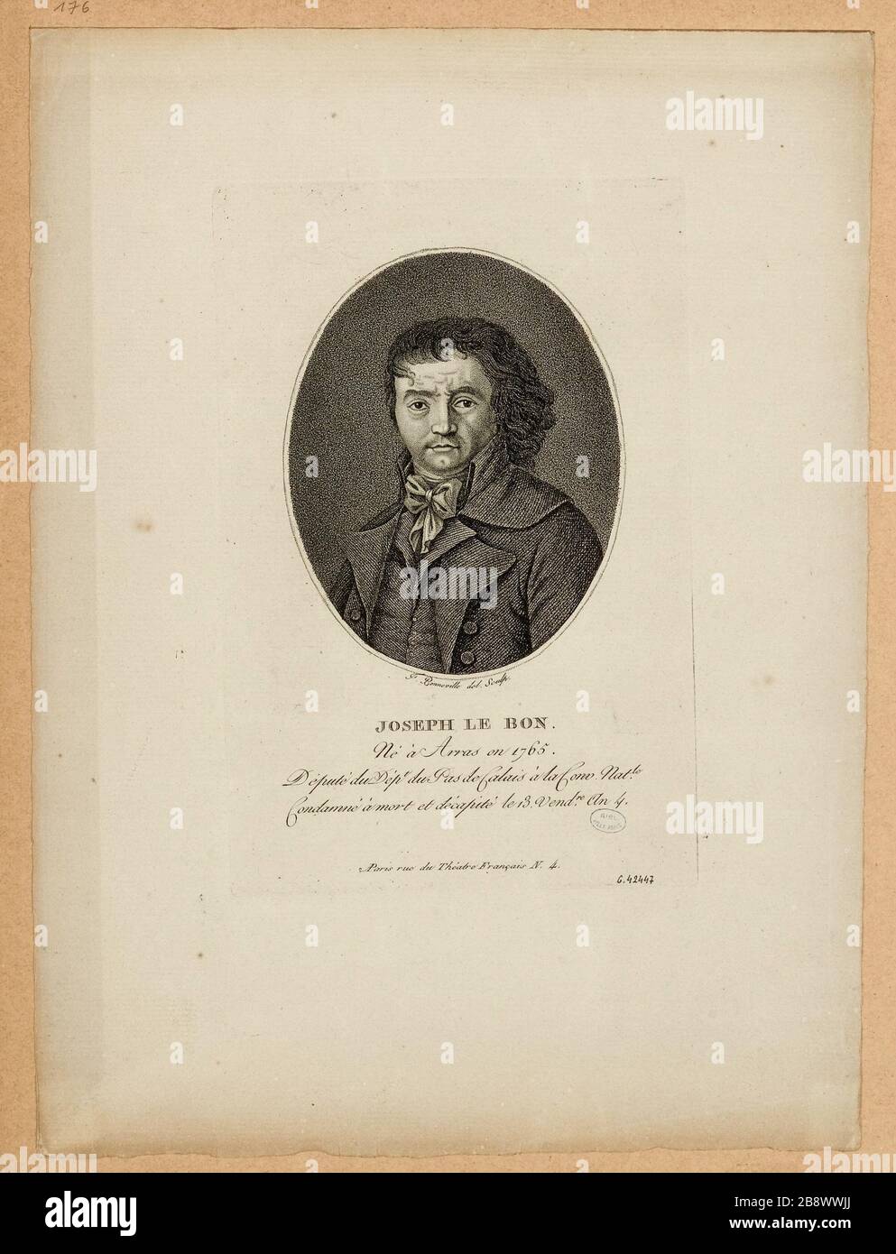 Joseph Le Bon. Stockfoto