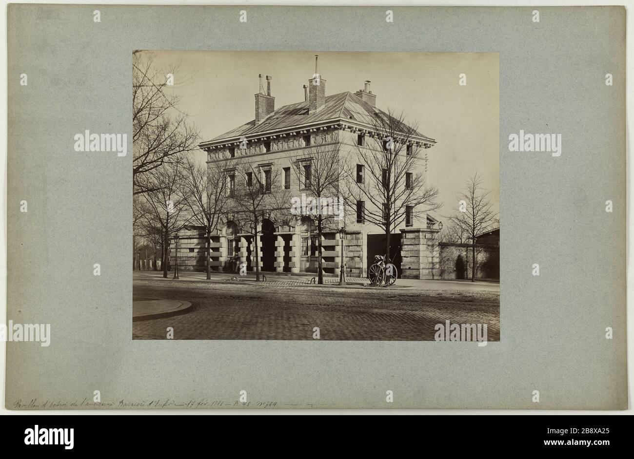 Pavillon Bewilligung Der Antiken Barriere Enfer 17 Februar 1881 Pavillon Fur Die Bewilligung Der Alten Hollenbarriere 14 Februar 1881 Emonts Ou Emonds Pierre Pavillon D Octroi De L Ancienne Barriere D Enfer 17 Fev 1881