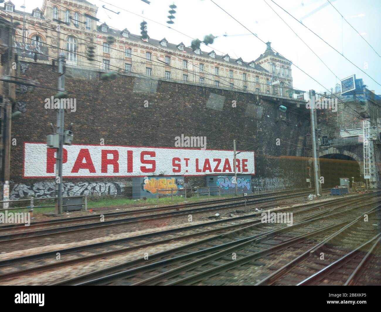 Voies De La Gare Saint Lazare Stockfotos und bilder Kaufen Alamy