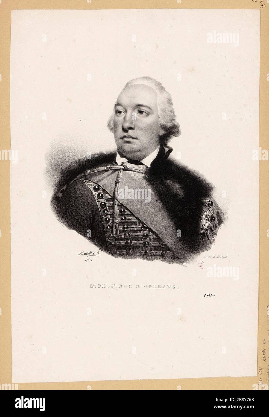 L. pH. Jh. Herzog von Orleans Stockfoto L. pH. Jh. Herzog von Orleans Stockfoto