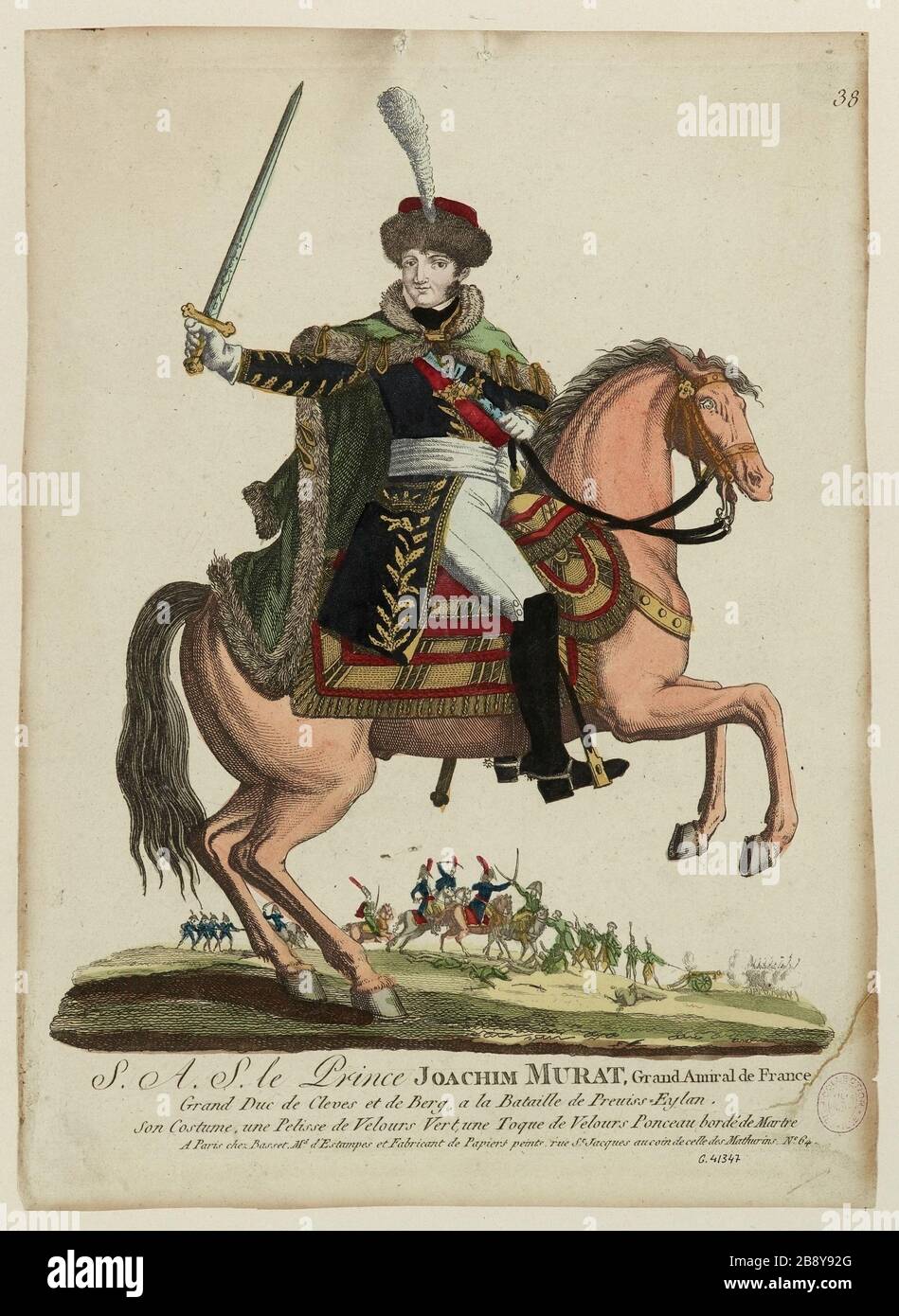 S. A. S. Prinz Joachim Murat, GroßAdmiral von Frankreich / gran Herzog von Cleves und Berg [...] Stockfoto
