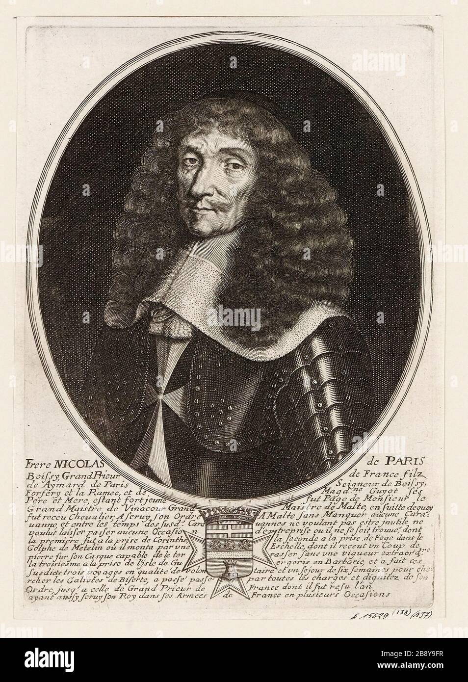 Bruder Nicolas von Paris Stockfoto