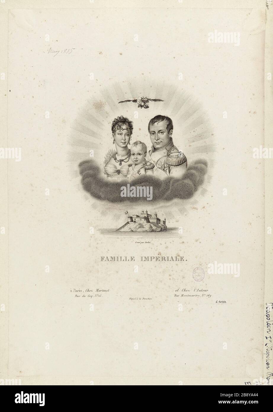 Kaiserfamilie. Stockfoto