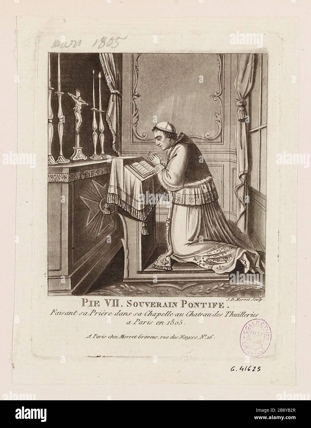 Papst Pontiff. [...] Stockfoto