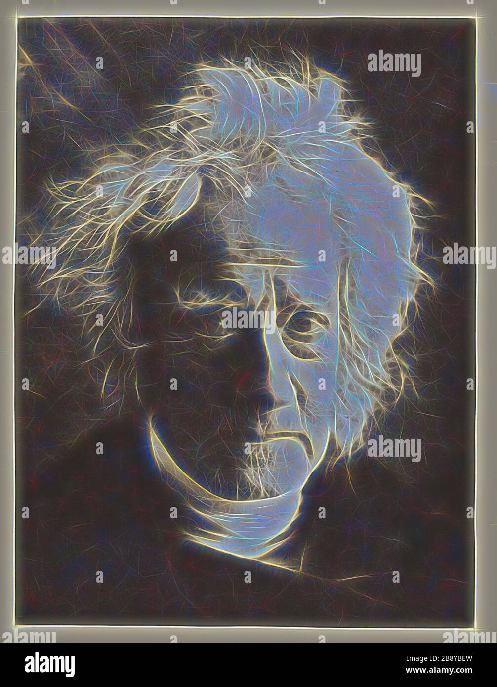 Sir John Herschel, gedruckt im Oktober 1890, Julia Margaret Cameron, Englisch, 18-1879, England, Photogravure, von Sun Artists, Nummer 5 (1890), 21,4 × 16,1 cm (Bild), 38,2 × 28,3 cm (Papier), neu von Gibon vorgestellt, Design von warmem, fröhlichem Leuchten von Helligkeit und Lichtstrahlen. Klassische Kunst mit moderner Note neu erfunden. Fotografie, inspiriert vom Futurismus, die dynamische Energie moderner Technologie, Bewegung, Geschwindigkeit und Kultur revolutionieren. Stockfoto