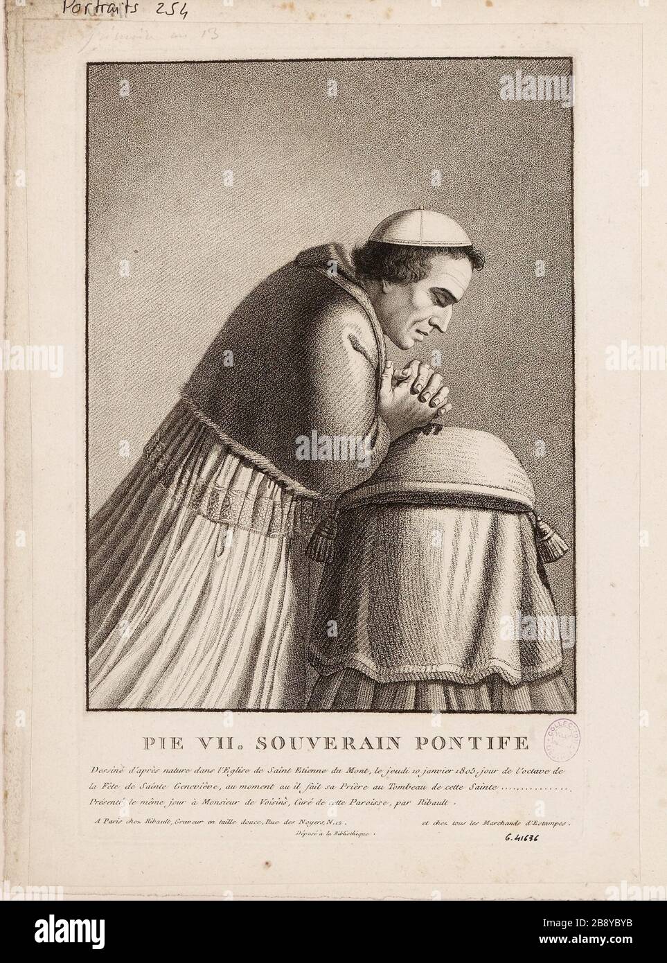 Papst Pontiff. Stockfoto