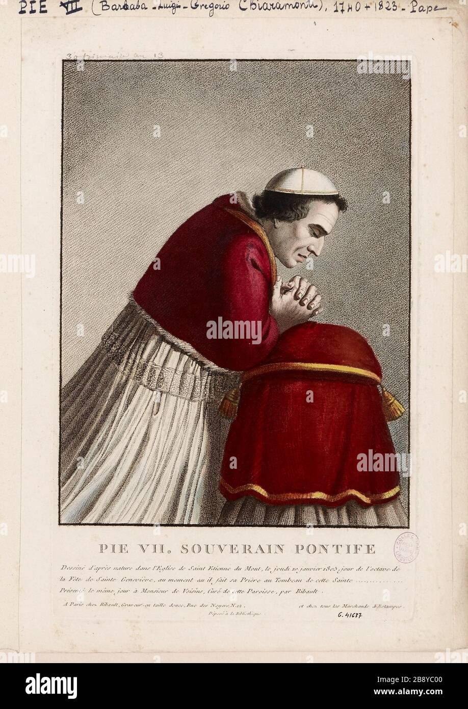 Papst Pontiff. Stockfoto