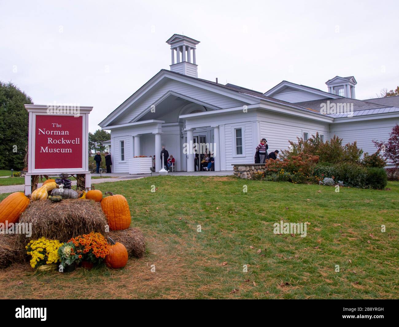 Norman Rockwell Museum in Stockbridge Massachusetts USA Stockfoto