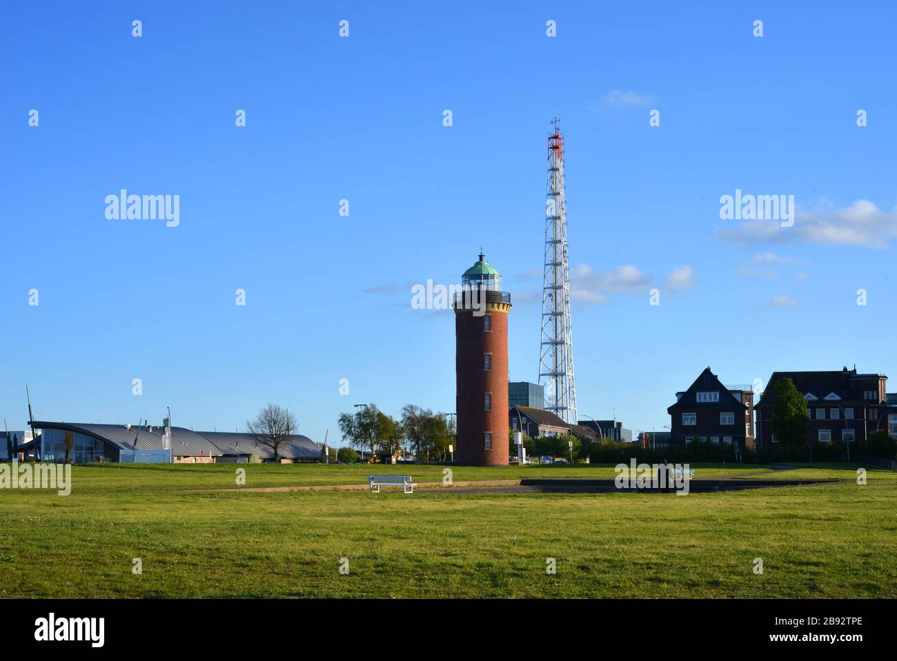 Leuchtturm Cuxhaven Hamburg im Landkreis alte Liebe Stockfoto