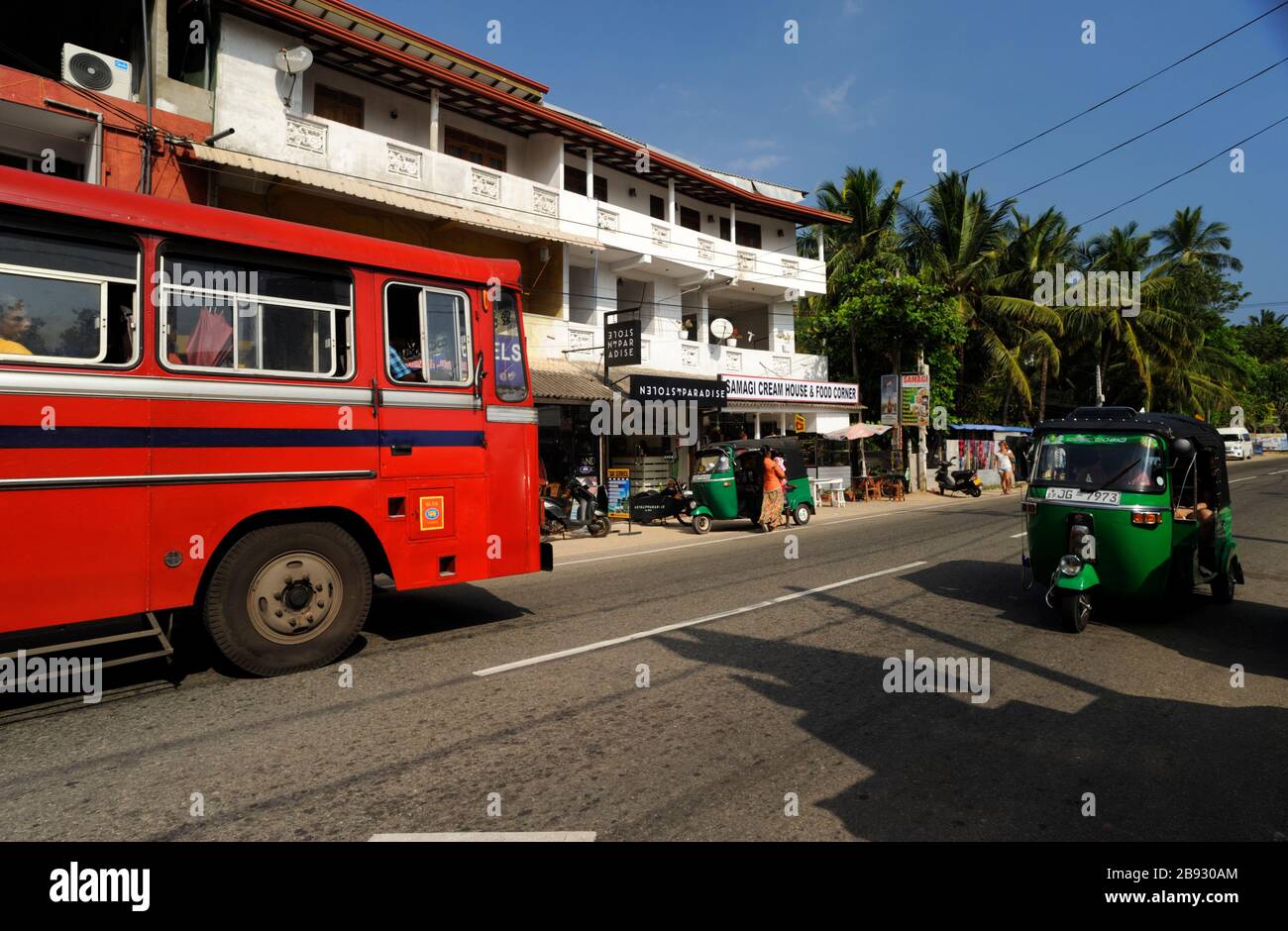 Sri Lanka, Mirissa Stockfoto