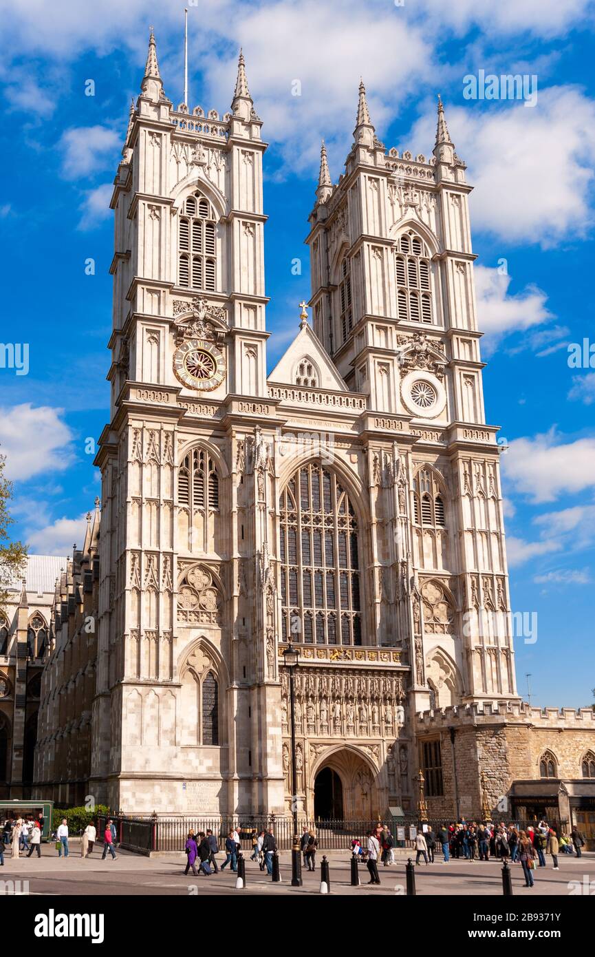 Westminster Abbey, London, England, Großbritannien, Großbritannien Stockfoto