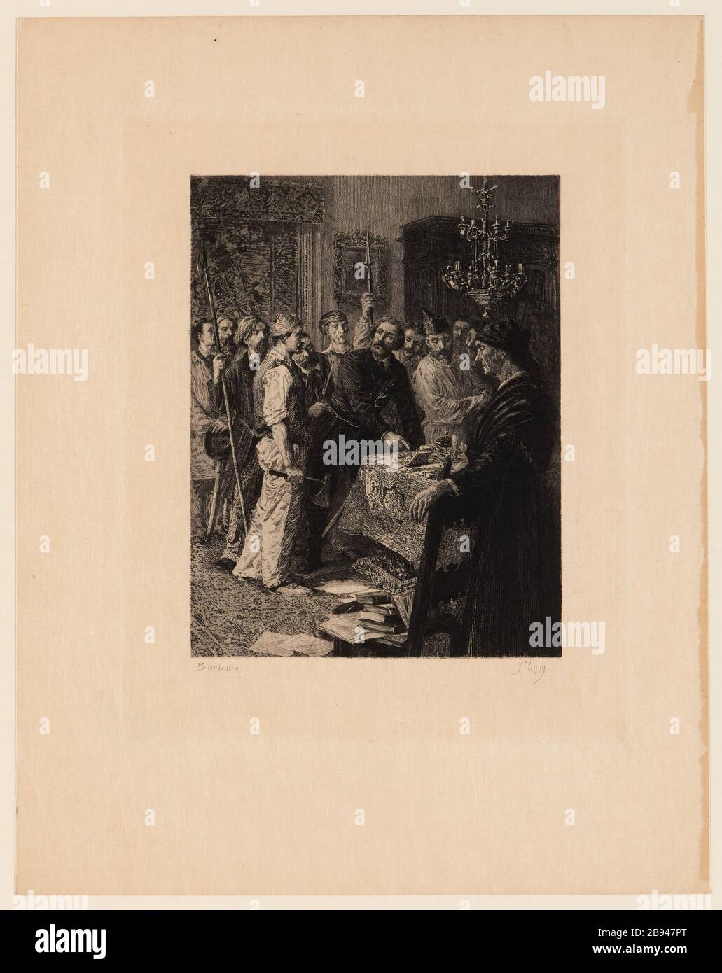 Taten und Worte - aus dem Exil Gobert Stockfoto