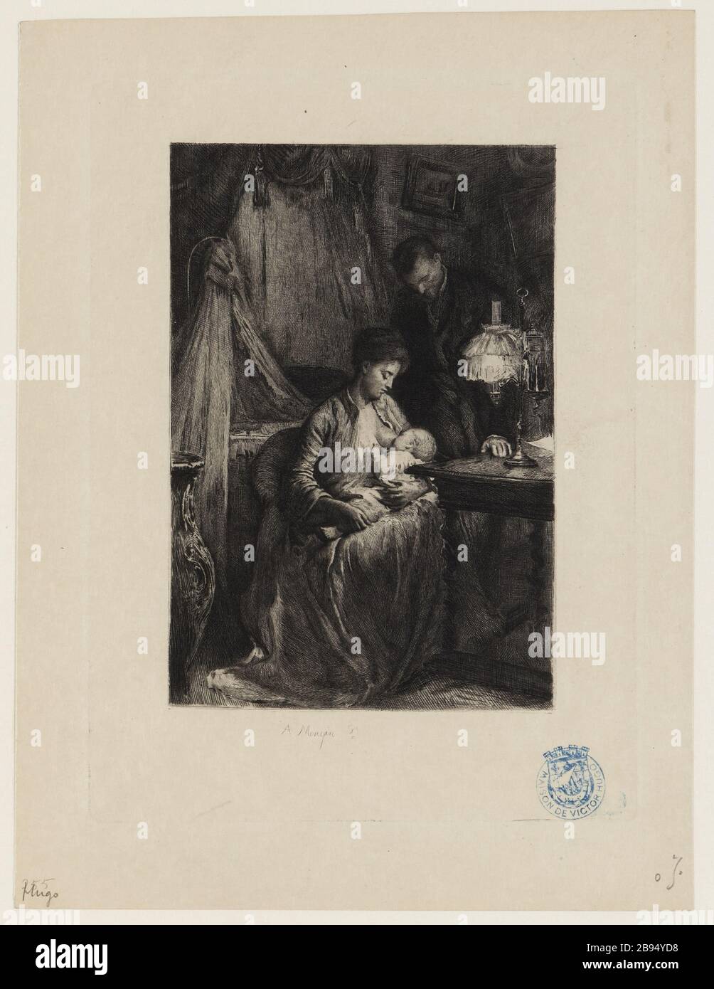 Die Kunst, Großvater zu sein, XV., VIII Verheiratet und Mutter. Stockfoto