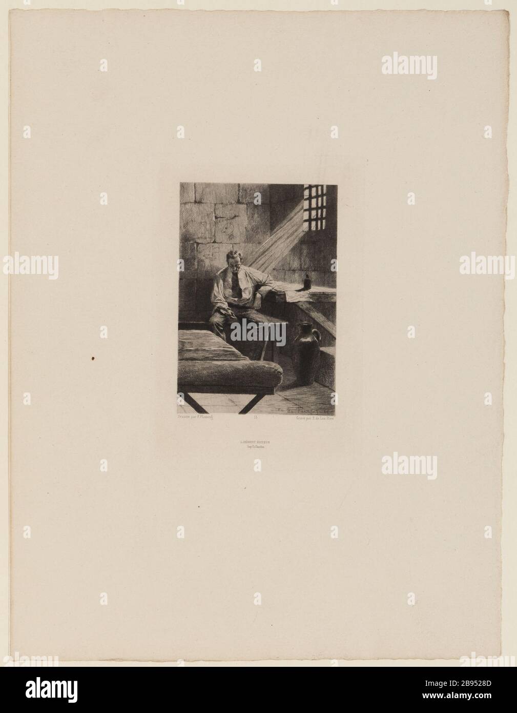 13 [der letzte Tag eines Verurteilten] Stockfoto