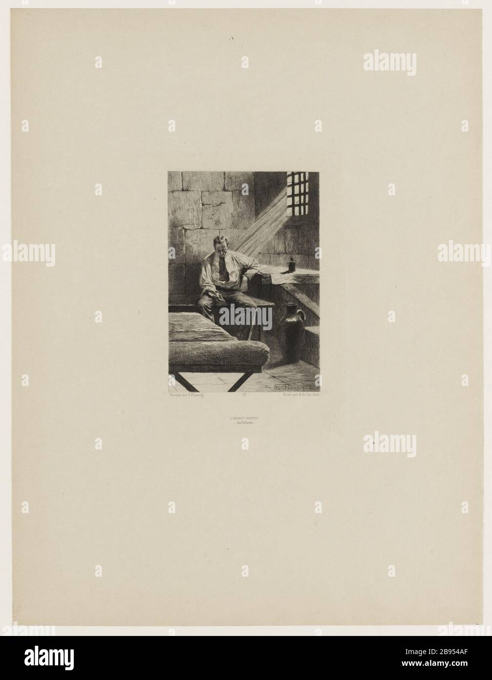 13 [der letzte Tag eines verurteilten Kapitels I] Stockfoto