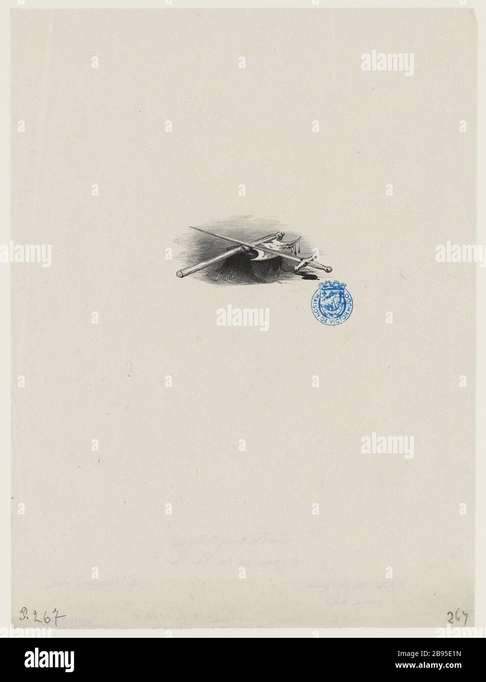 Dreiundneunzig: Schwert und Axt Stockfoto