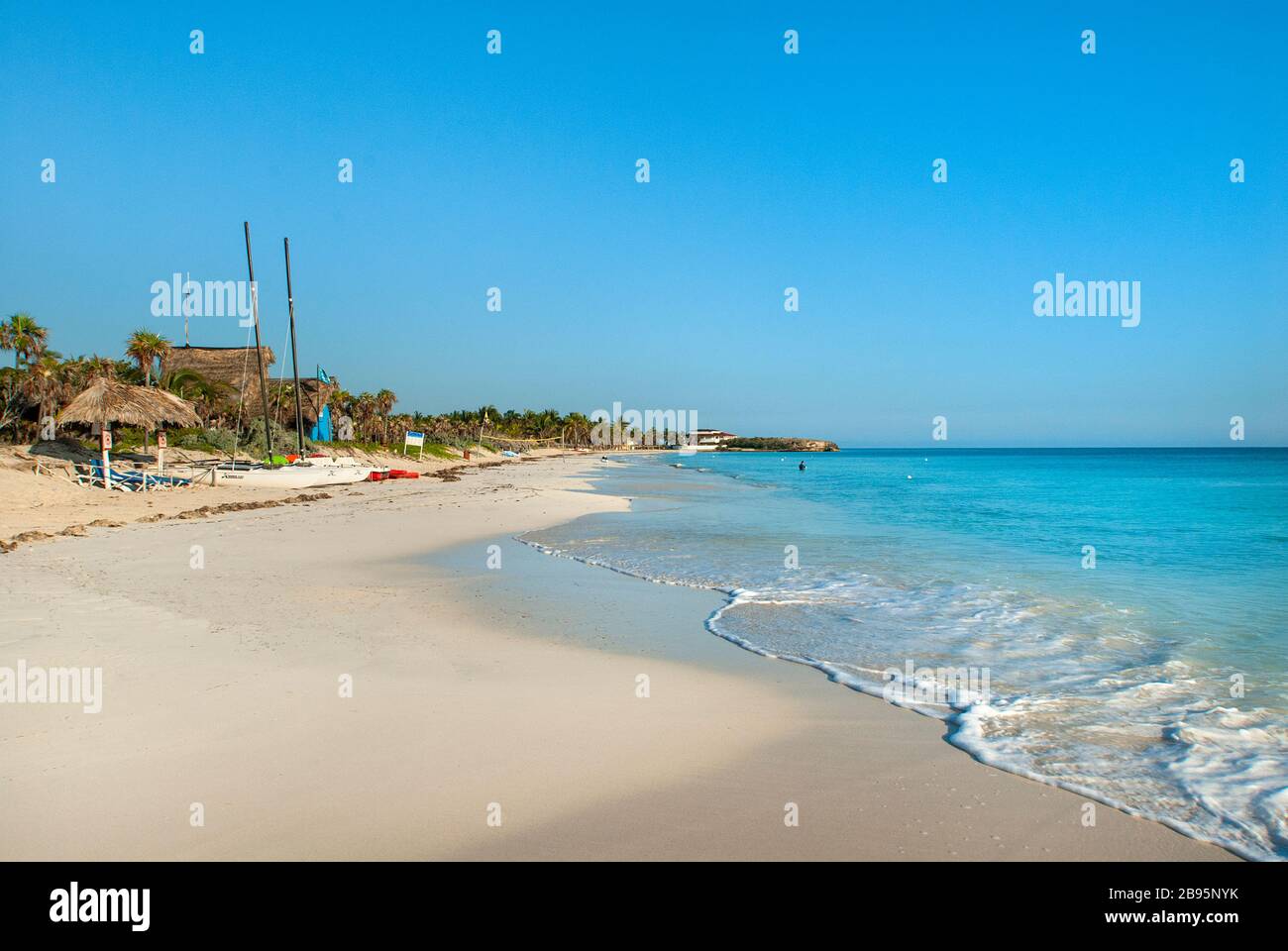 Cayo Coco Beach, Ciego de Ávila, Kuba Stockfoto