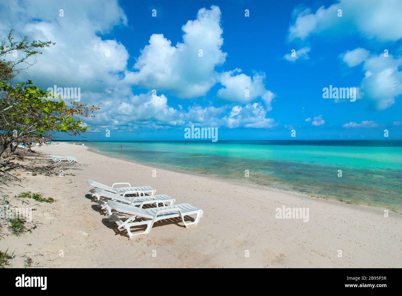 Cayo Coco Beach, Ciego de Ávila, Kuba Stockfoto