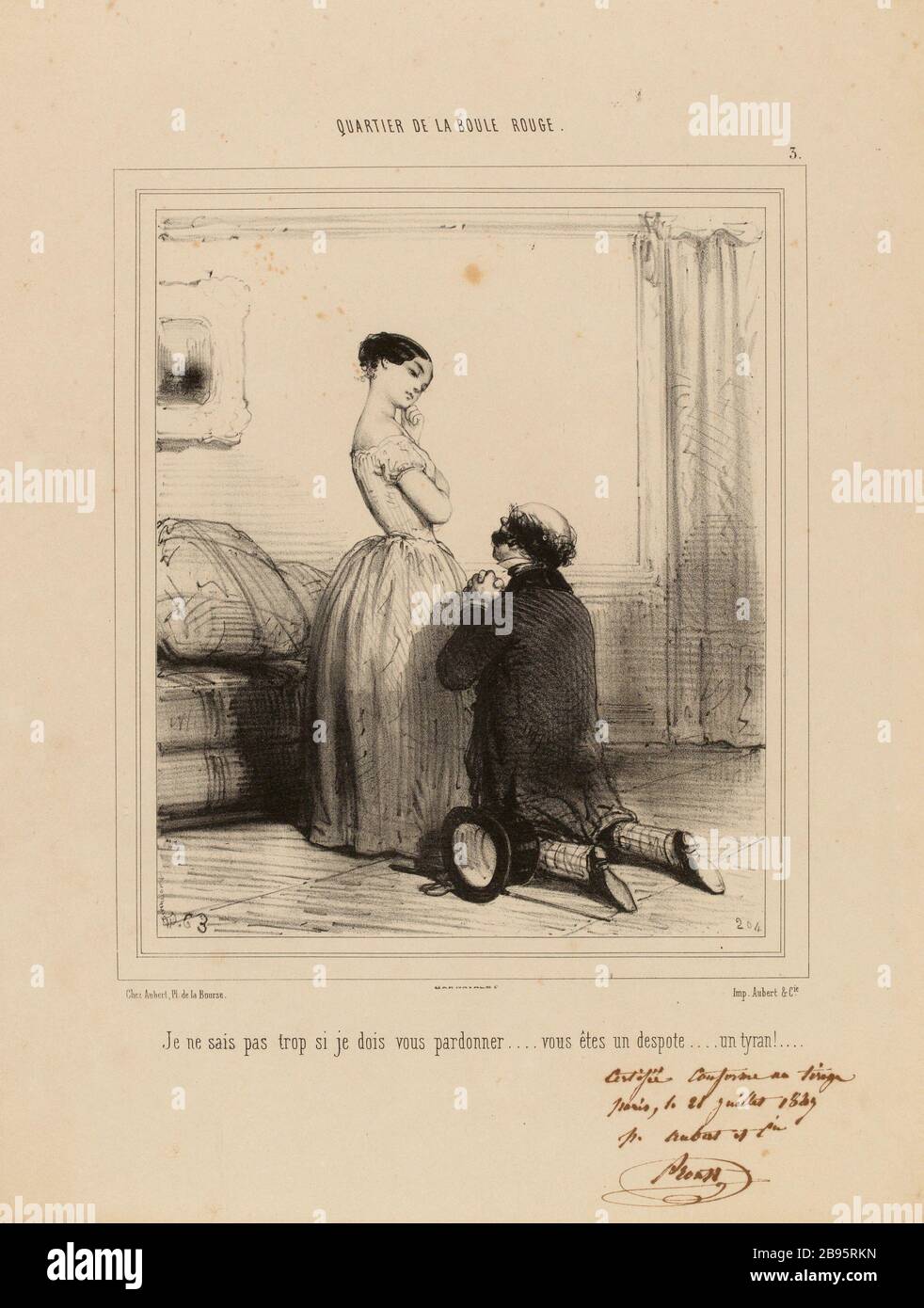 BEREICH DES BALLES ROT [Platte 3] (wie aufgeführt) Stockfoto