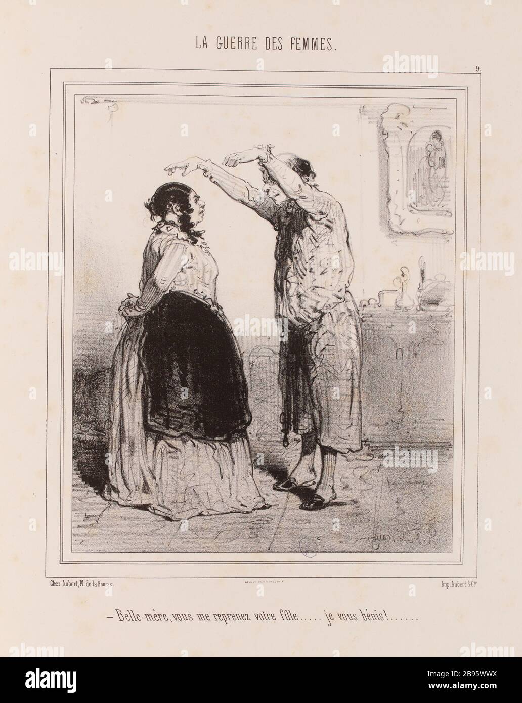 KRIEGSFRAUEN [Platte 9] (wie aufgeführt) Stockfoto