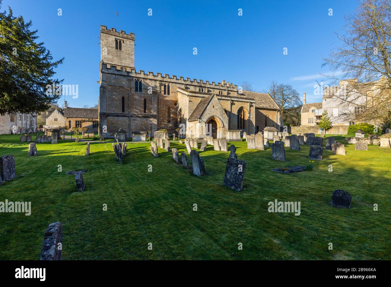 Bilder, die in Bibury in England im Cotswold aufgenommen wurden. Mit ikonischen Bildern von Tourist Hotspots. Beschrieben von William Morris World Famous Designer. Stockfoto
