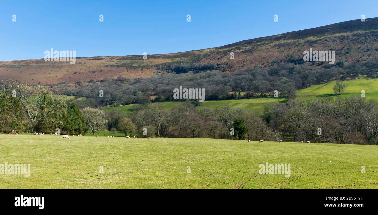 Gospel Pass, (Bwlch Yr Efengy), Wales Stockfoto