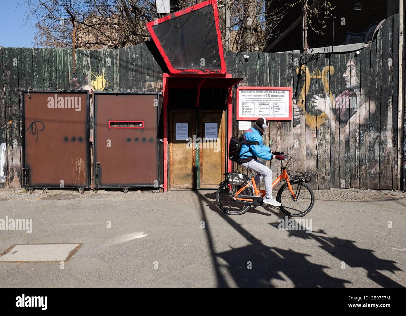 Berlin, Deutschland. März 2020. Der Verein zur Wilden Renate, zuletzt nur Wilde Renate, in Alt-Stralau. Kredit: Jens Kalaene / dpa-Zentralbild / ZB / dpa / Alamy Live News Stockfoto