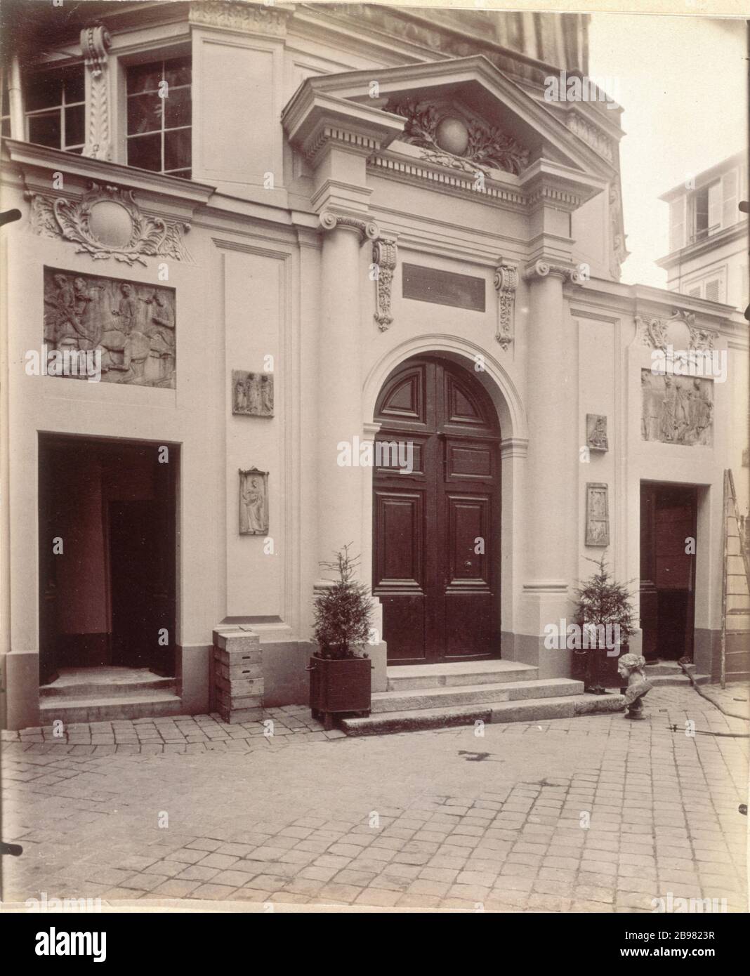 5 STRASSE SCHULE FÜR MEDIZIN 5, Rue de l'Ecole de Médecine. Paris (VIème-Bezirk). Photographie d'Eugène Atget (1857-1927). Paris, musée Carnavalet. Stockfoto