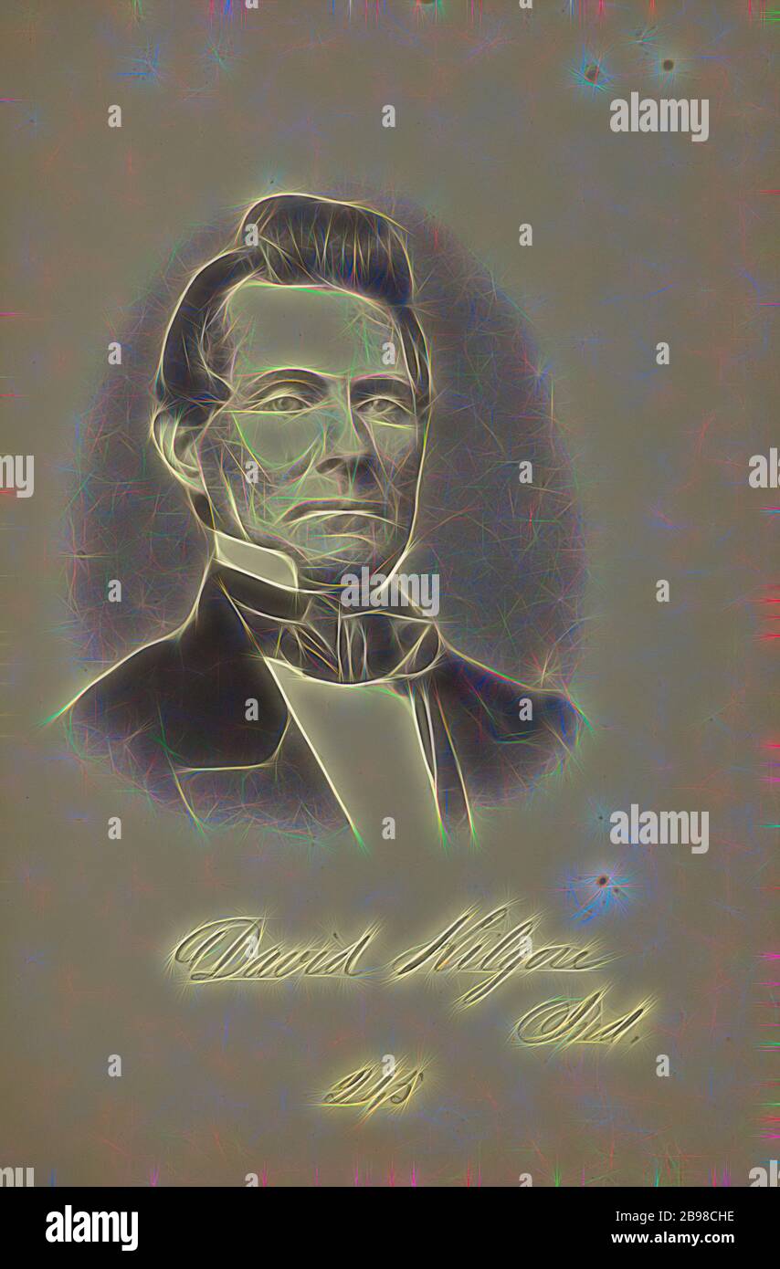 David Kilgore, James Earle McClees (American, 1821 - 1887), Julian Vannerson (American, 1827 - after 1875), Washington, District of Columbia, USA, um 1859, gesalzener Papierdruck, 10.1 × 8.1 cm (4 × 3 3/16 in.), neu gestaltet von Gibon, Design von warmen fröhlichen Leuchten von Helligkeit und Lichtstrahlen Ausstrahlung. Klassische Kunst neu erfunden mit einem modernen Twist. Fotografie inspiriert von Futurismus, umarmt dynamische Energie der modernen Technologie, Bewegung, Geschwindigkeit und Kultur revolutionieren. Stockfoto