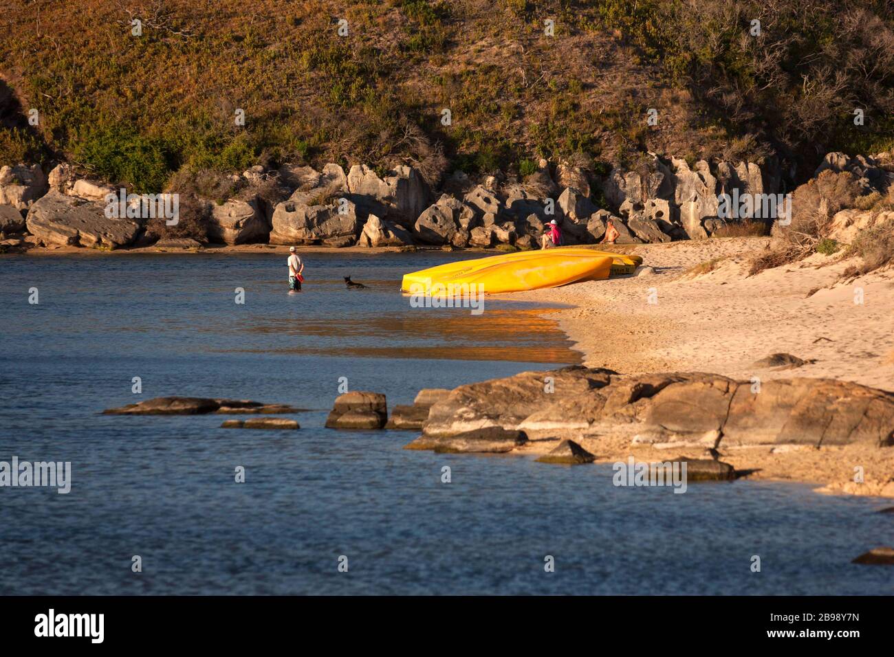 Flussmündungen, Margaret River, Western Australia Stockfoto