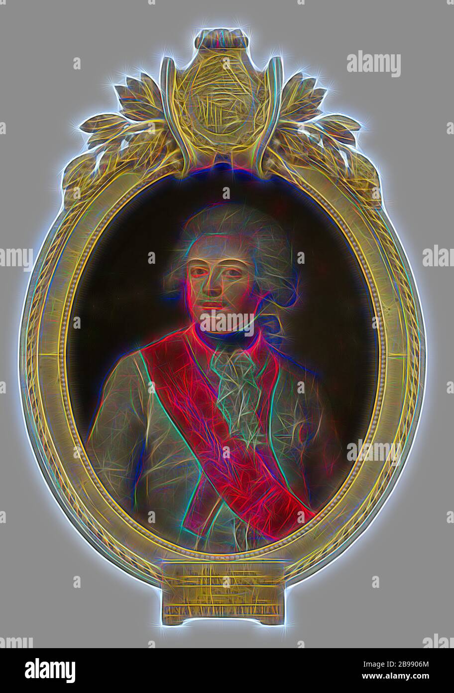 Ulrika Pasch, Ferdinand, Herzog von Würtemberg, Gemälde, viertes Viertel des 18. Jahrhunderts, Öl auf Leinwand, Höhe, 73 cm (28.7 Zoll), Breite, 59 cm (23.2 Zoll), neu gestaltet von Gibon, Design von warmen fröhlich glühenden Helligkeit und Lichtstrahlen Ausstrahlung. Klassische Kunst neu erfunden mit einem modernen Twist. Fotografie inspiriert von Futurismus, umarmt dynamische Energie der modernen Technologie, Bewegung, Geschwindigkeit und Kultur revolutionieren. Stockfoto