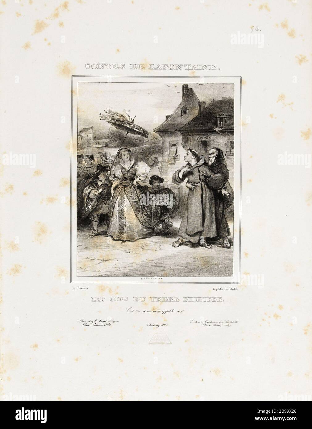 Album Tales of Jean La Fontaine Philippe Brother of Geese. Achille