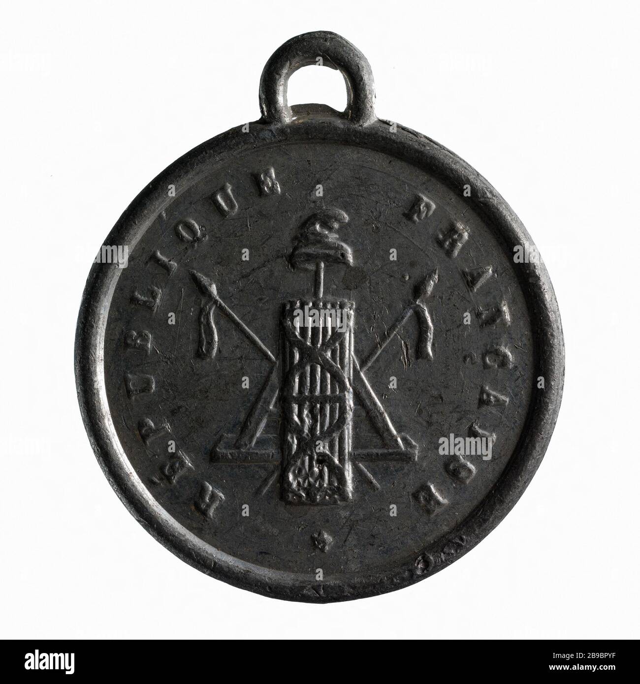 Februar 1848 (Dummy-Titel) Anonyme. Journée du 25 février 1848. Paris, musée Carnavalet. Stockfoto