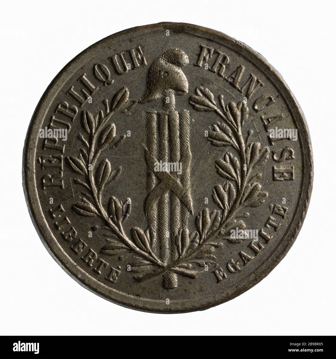 Die Tage 22, 23, 24. Februar 1848 (Dummy-Titel) Anonyme. Journées des 22, 23, 24 février 1848. Paris, musée Carnavalet. Stockfoto