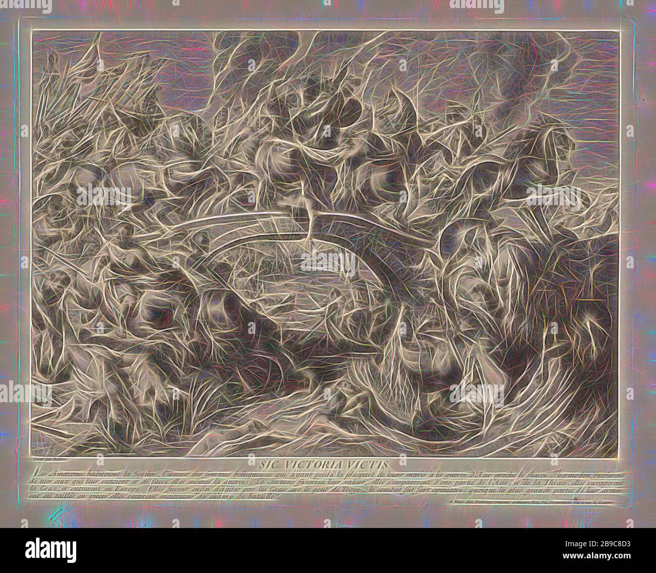 Das Opfer von Abraham, Rembrandt van Rijn (erwähnt am Objekt), 1655, Trockenpunkt, h 156 mm × w 129 mm, von Gibon neu vorgestellt, Design von warmfröhlichem Leuchten von Helligkeit und Lichtstrahlen. Klassische Kunst mit moderner Note neu erfunden. Fotografie, inspiriert vom Futurismus, die dynamische Energie moderner Technologie, Bewegung, Geschwindigkeit und Kultur revolutionieren. Stockfoto