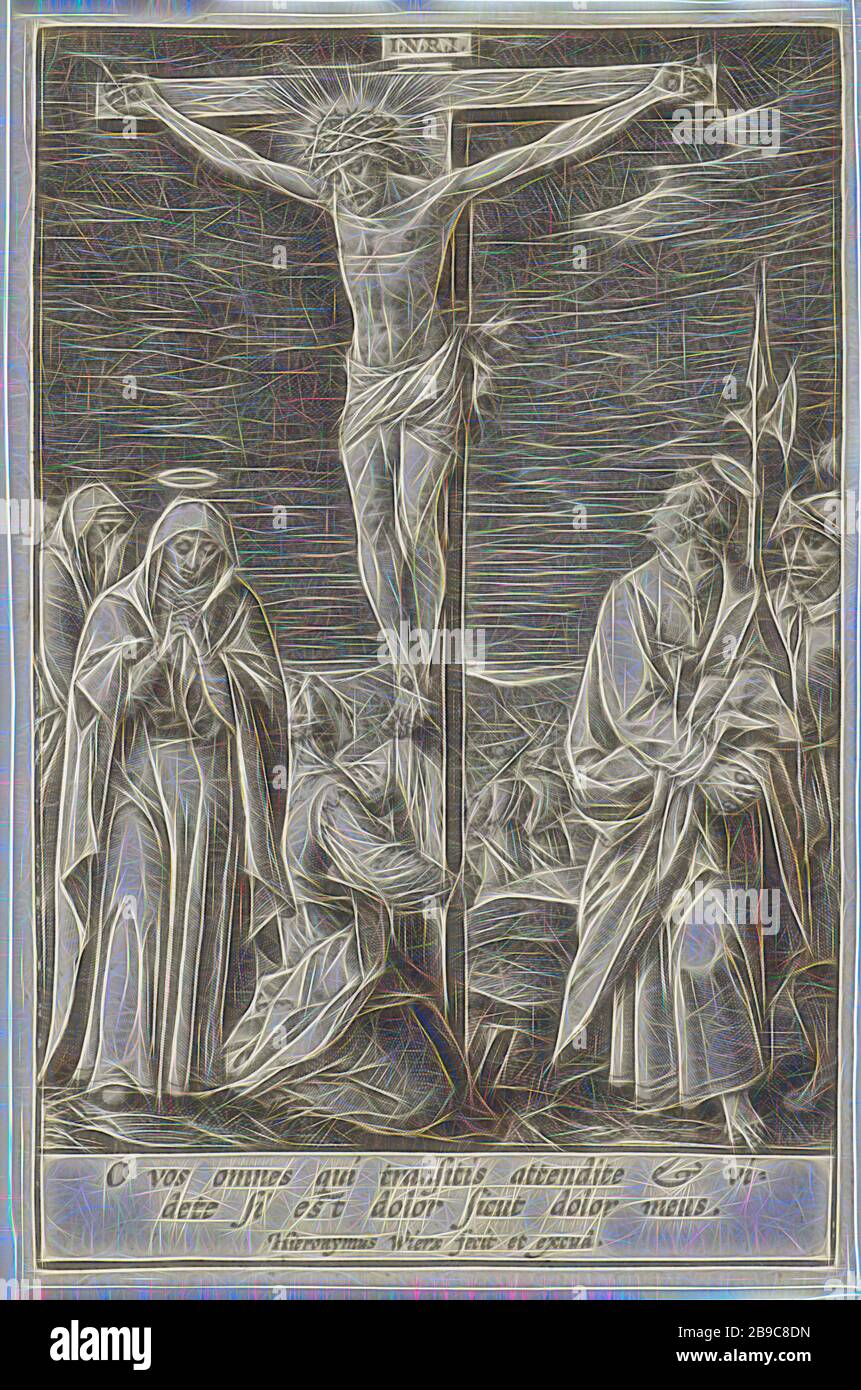 Vier Abbildungen für ein spanisches Buch (die ungeschnittenen Platten): Das Bild aus dem Traum von Nebukadnezar, Jacobs Ladder, David und Goliath, Daniels Vision von den vier Tieren, Rembrandt van Rijn (auf Objekt erwähnt), 1655, Gravur, h 277 mm × w 158 mm, von Gibon neu vorgestellt, Design von warmem, fröhlichem Leuchten von Helligkeit und Lichtstrahlen. Klassische Kunst mit moderner Note neu erfunden. Fotografie, inspiriert vom Futurismus, die dynamische Energie moderner Technologie, Bewegung, Geschwindigkeit und Kultur revolutionieren. Stockfoto