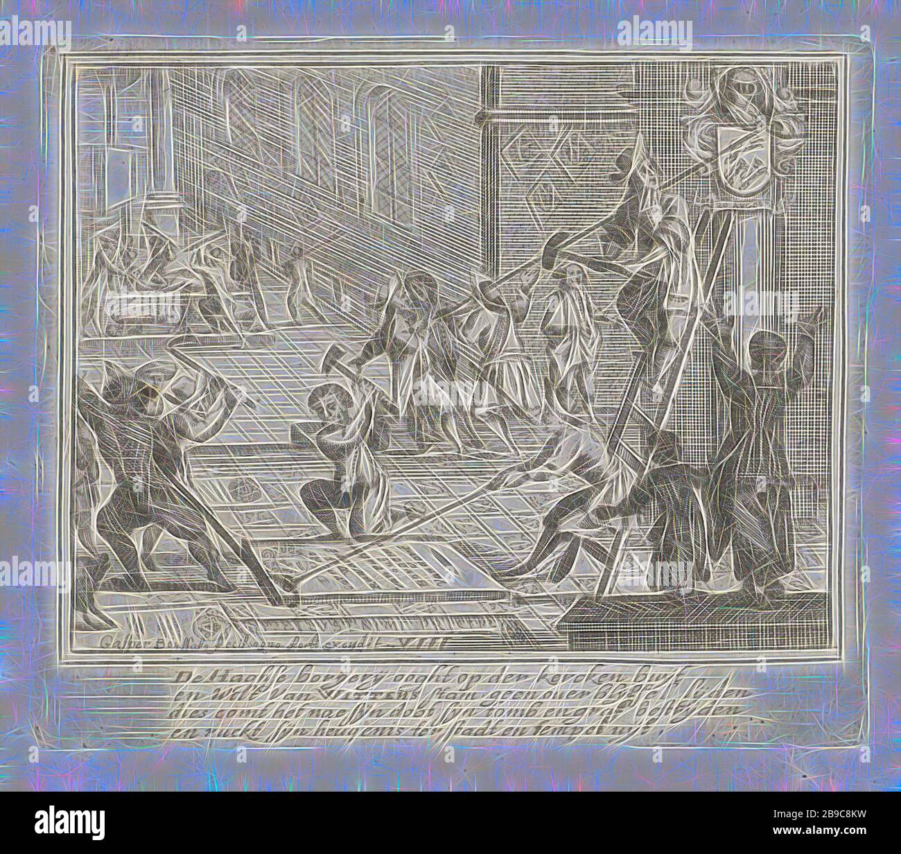 Josefs Umhang zeigt sich Jacob, Rembrandt van Rijn (erwähnt am Objekt), 1631 - 1635, Papier, Radierung, h 107 mm × w 81 mm, von Gibon neu vorgestellt, Design von warmfröhlichem Leuchten von Helligkeit und Lichtstrahlen. Klassische Kunst mit moderner Note neu erfunden. Fotografie, inspiriert vom Futurismus, die dynamische Energie moderner Technologie, Bewegung, Geschwindigkeit und Kultur revolutionieren. Stockfoto