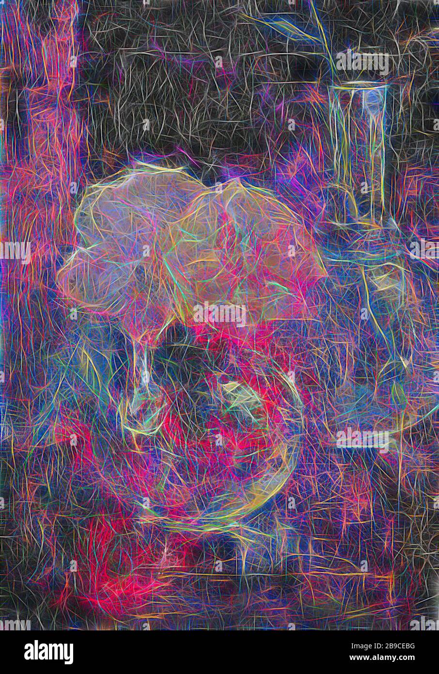 Yellow Roses in a Carafe, EIN Blumenstrauß gelber Rosen in einer Karaffe, hinter einer Flasche., Menso Kamerlingh Onnes, 1896, Leinwand, Ölfarbe (Farbe), h 46,6 cm × w 34,3 cm × t 3,3 cm d 11 cm, von Gibon neu vorgestellt, Design mit warmem, fröhlichem Glanz von Helligkeit und Lichtstrahlen. Klassische Kunst mit moderner Note neu erfunden. Fotografie, inspiriert vom Futurismus, die dynamische Energie moderner Technologie, Bewegung, Geschwindigkeit und Kultur revolutionieren. Stockfoto