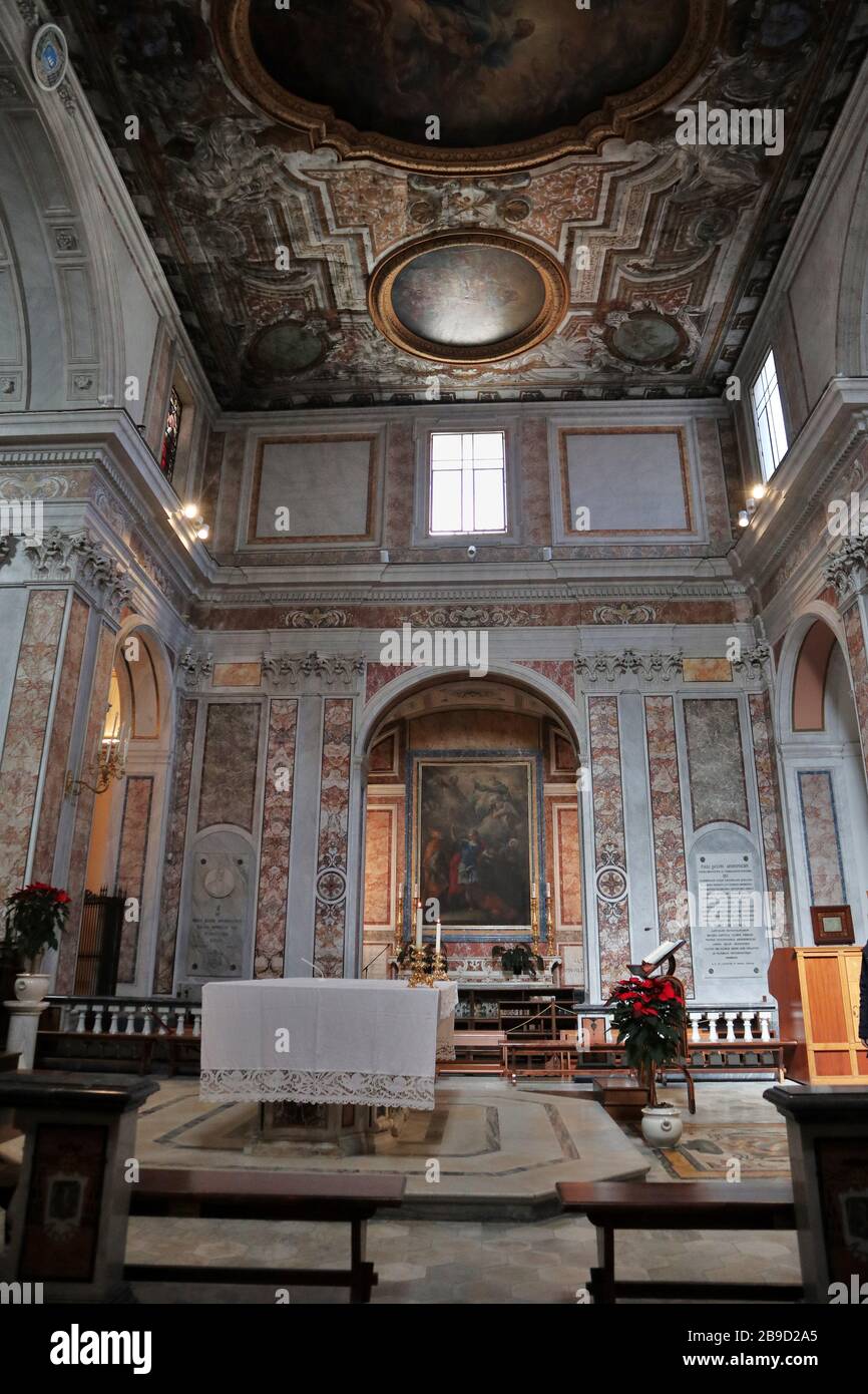 Sorrento - Cappella di San Michele del Duomo Stockfoto