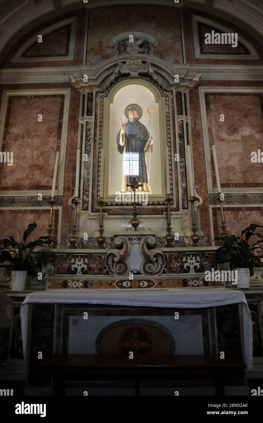 Sorrento - Cappella di Sant'Antonio del Duomo Stockfoto