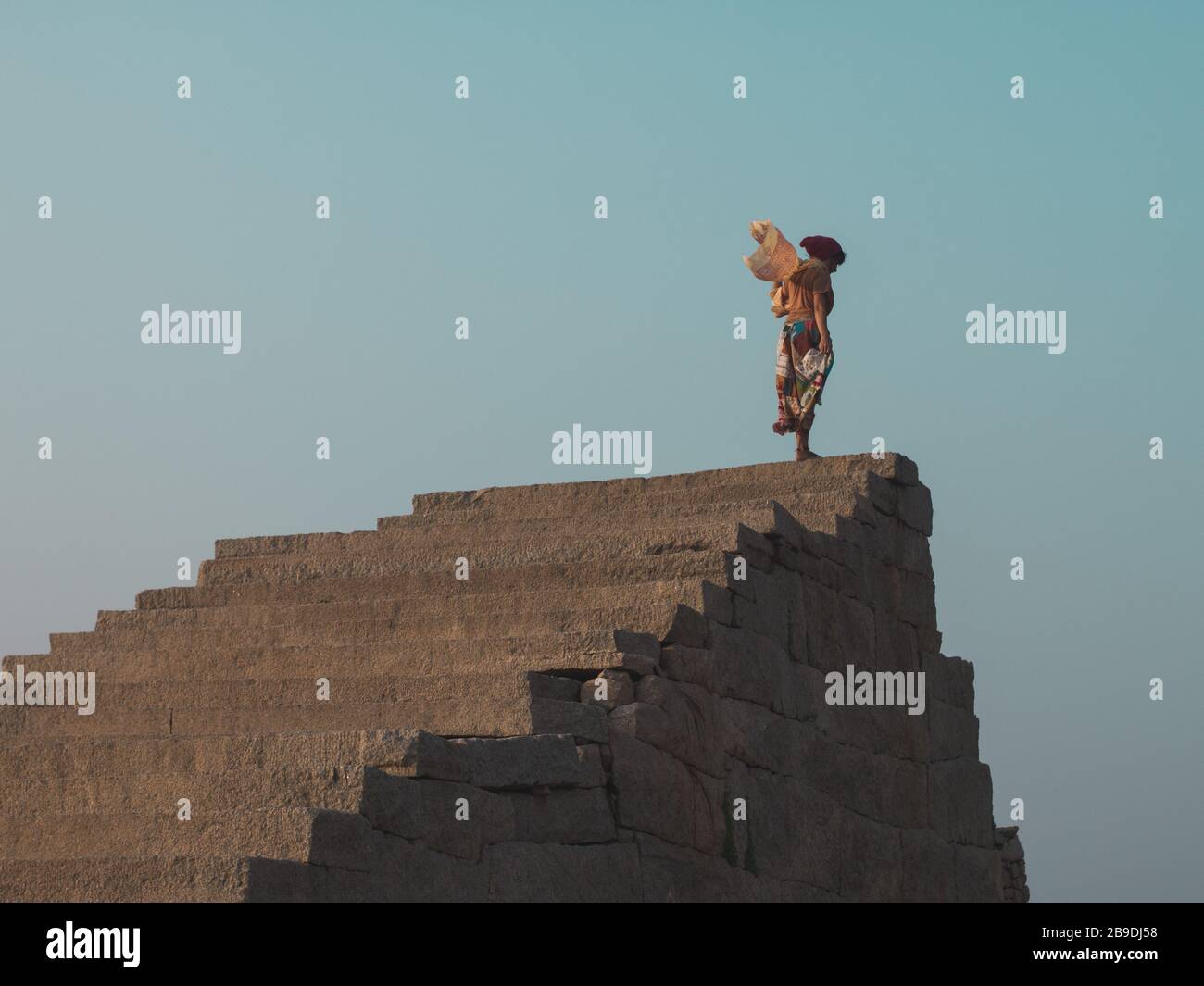 Treppenhaus zum Himmel Stockfoto