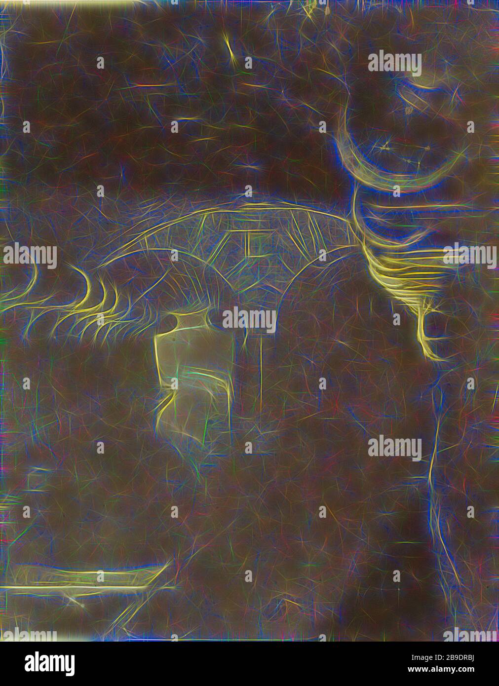 Carrefour de collecteurs, Nadar, Gaspard Félix Tournachon (französisch, 1820-1910), 1861, Albumen Silberdruck, von Gibon neu vorgestellt, Design von warmem fröhlichem Leuchten von Helligkeit und Lichtstrahlen. Klassische Kunst mit moderner Note neu erfunden. Fotografie, inspiriert vom Futurismus, die dynamische Energie moderner Technologie, Bewegung, Geschwindigkeit und Kultur revolutionieren. Stockfoto