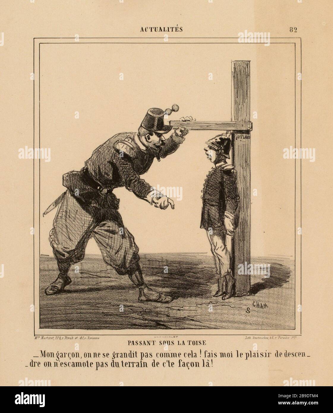 Weitergabe unter der Messtafel (wie aufgeführt) News (unter allen). Stockfoto