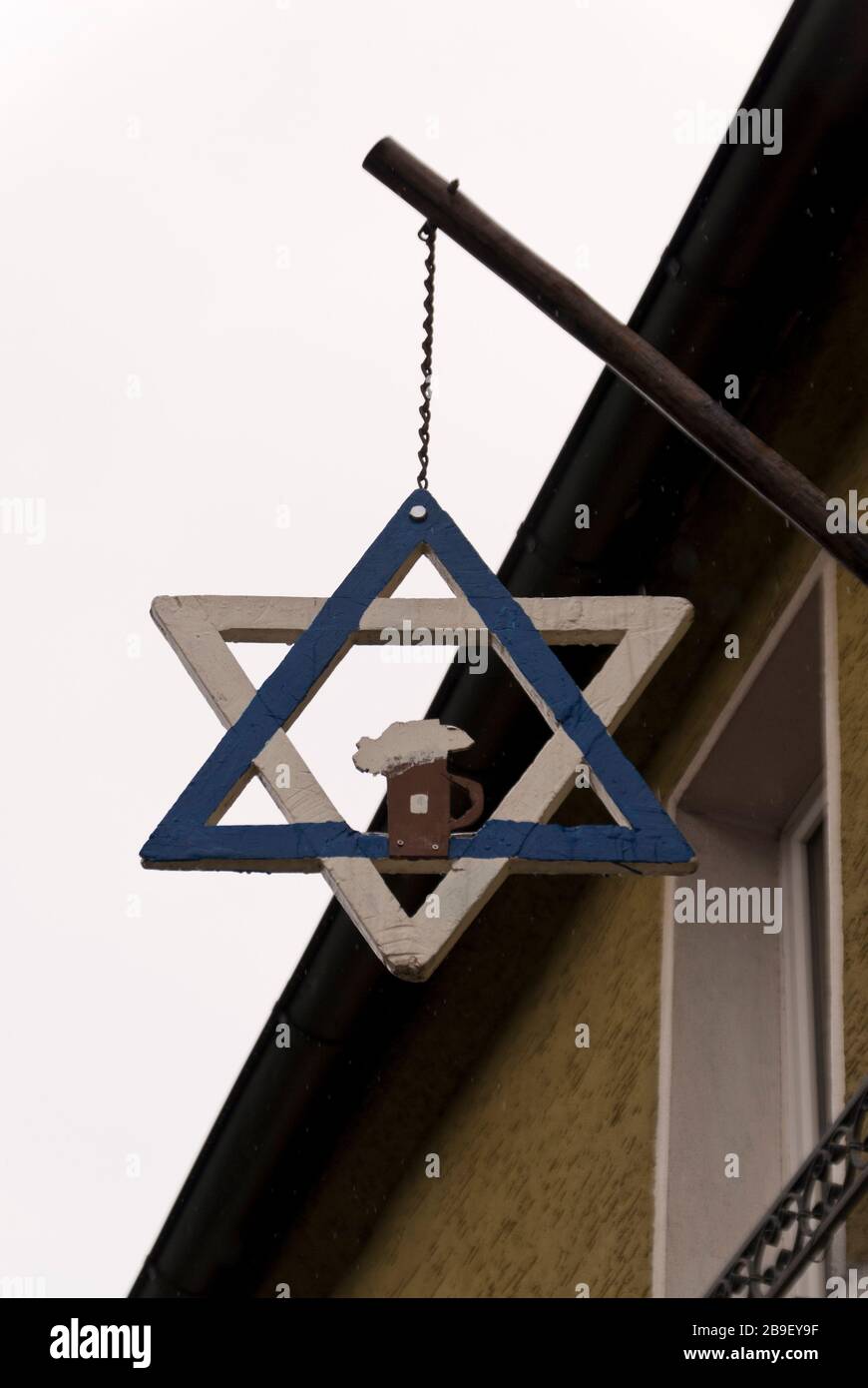 Traditionelle Bierbrauerei Zoigl in der Oberpfalz in Deutschland Stockfoto