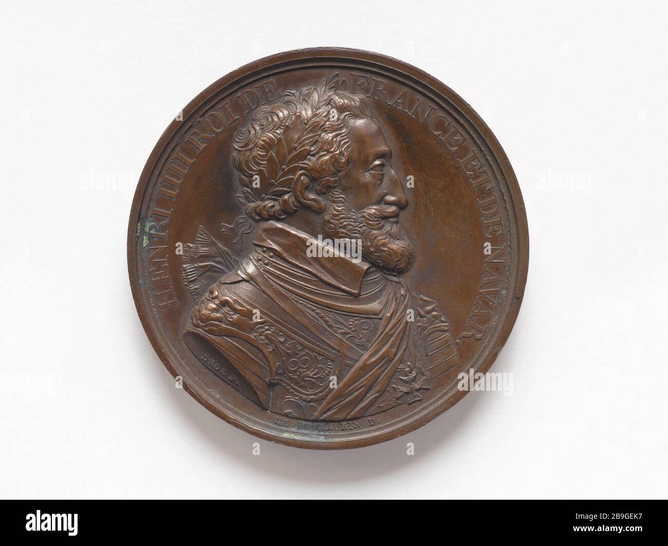 Eintritt von Ludwig XVIII. Nach Paris, 3. Mai 1814 Jean-Pierre Droz (170-1823). "Entrée de Louis XVIII à Paris, 3 Mai 1814". Bronze, 1814. Paris, musée Carnavalet. Stockfoto