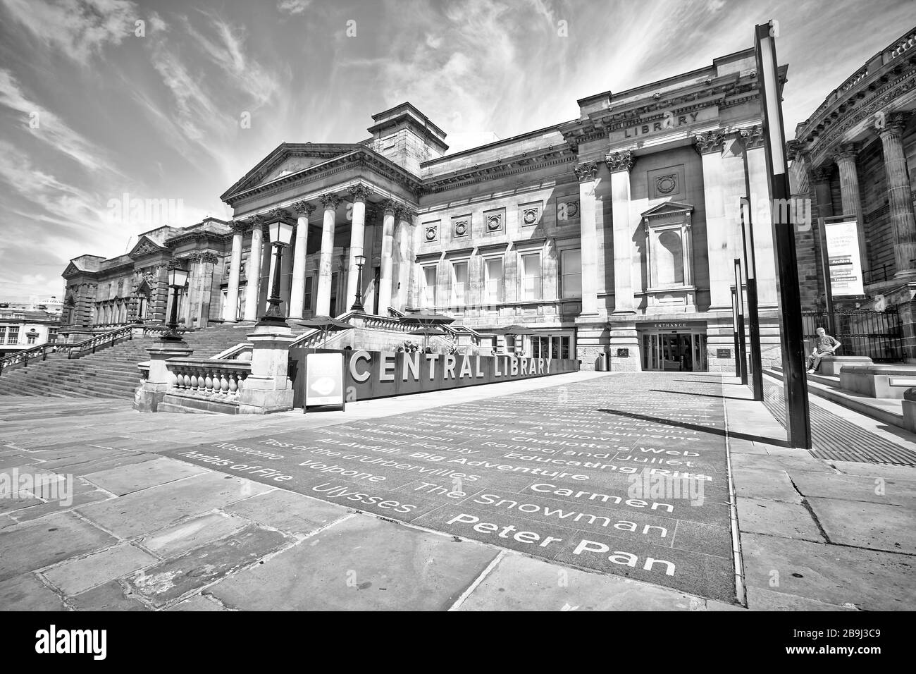 Die historische Walker Art Gallery in der William Brown Street in Liverpool, England, Großbritannien Stockfoto